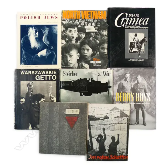 EIGHT PUBLICATIONS  - WAR PHOTOGRAPHY